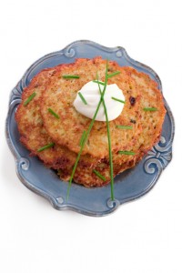 Plate of Potato Pancakes