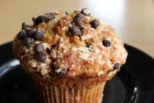 Small Batch Gluten-Free Banana Chocolate Chip Muffins- Recipe