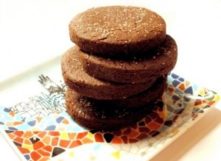 Gluten-Free Chocolate Shortbread Cookies