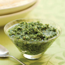 Gluten-Free, Grain-Free Raw Cilantro Pesto