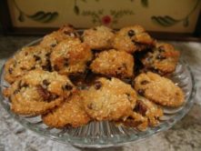 Tina’s Almond Flour Chocolate Chip and Nut Cookies