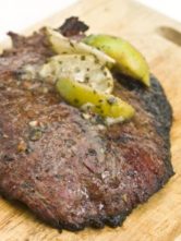 Flank Steak with Chimichurri Sauce
